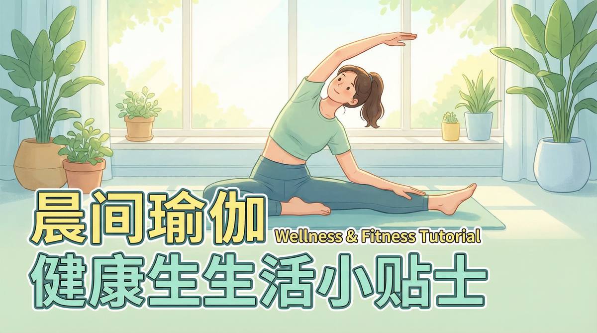 17c健身视频演示 - 晨间瑜伽教程